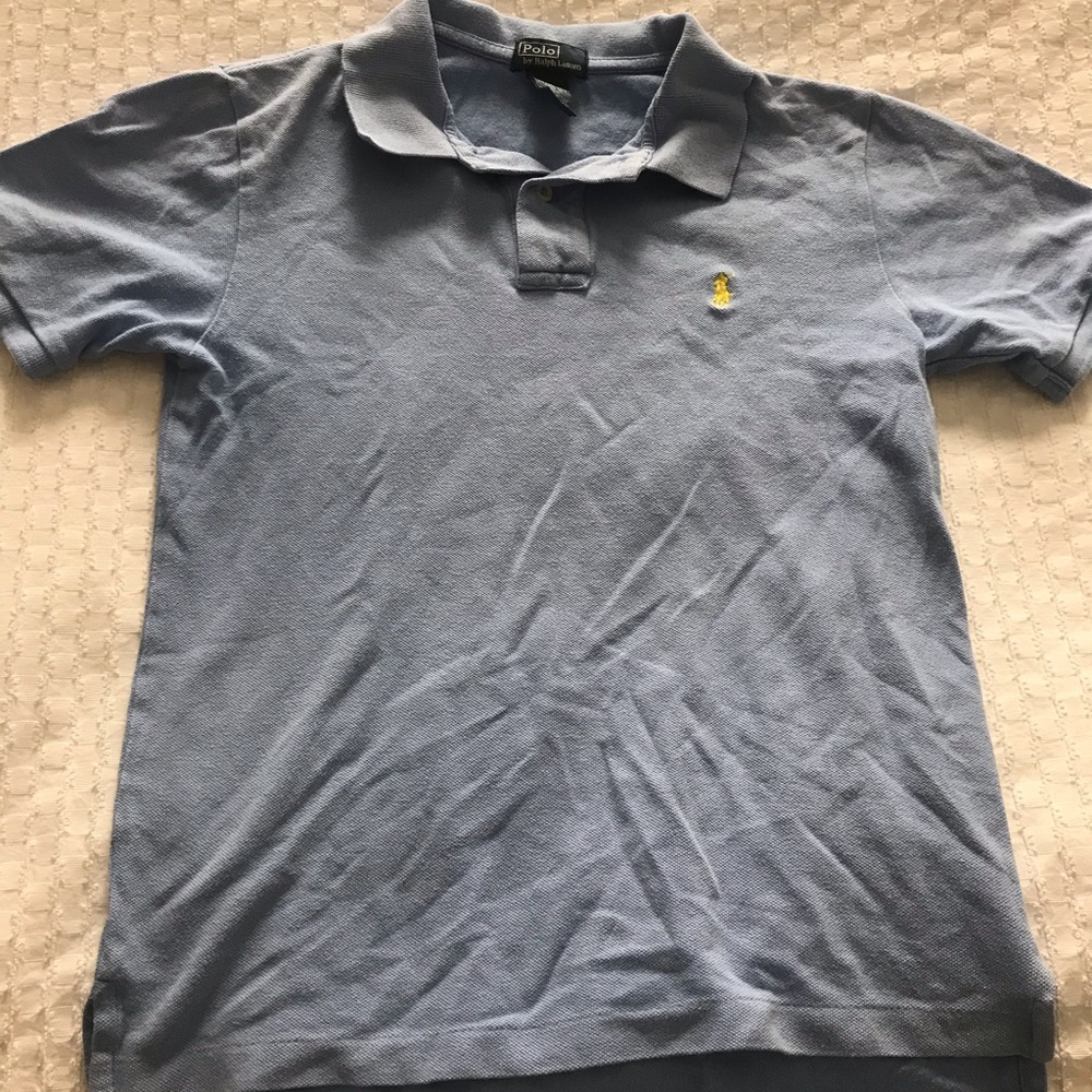 Blue boys polo tee